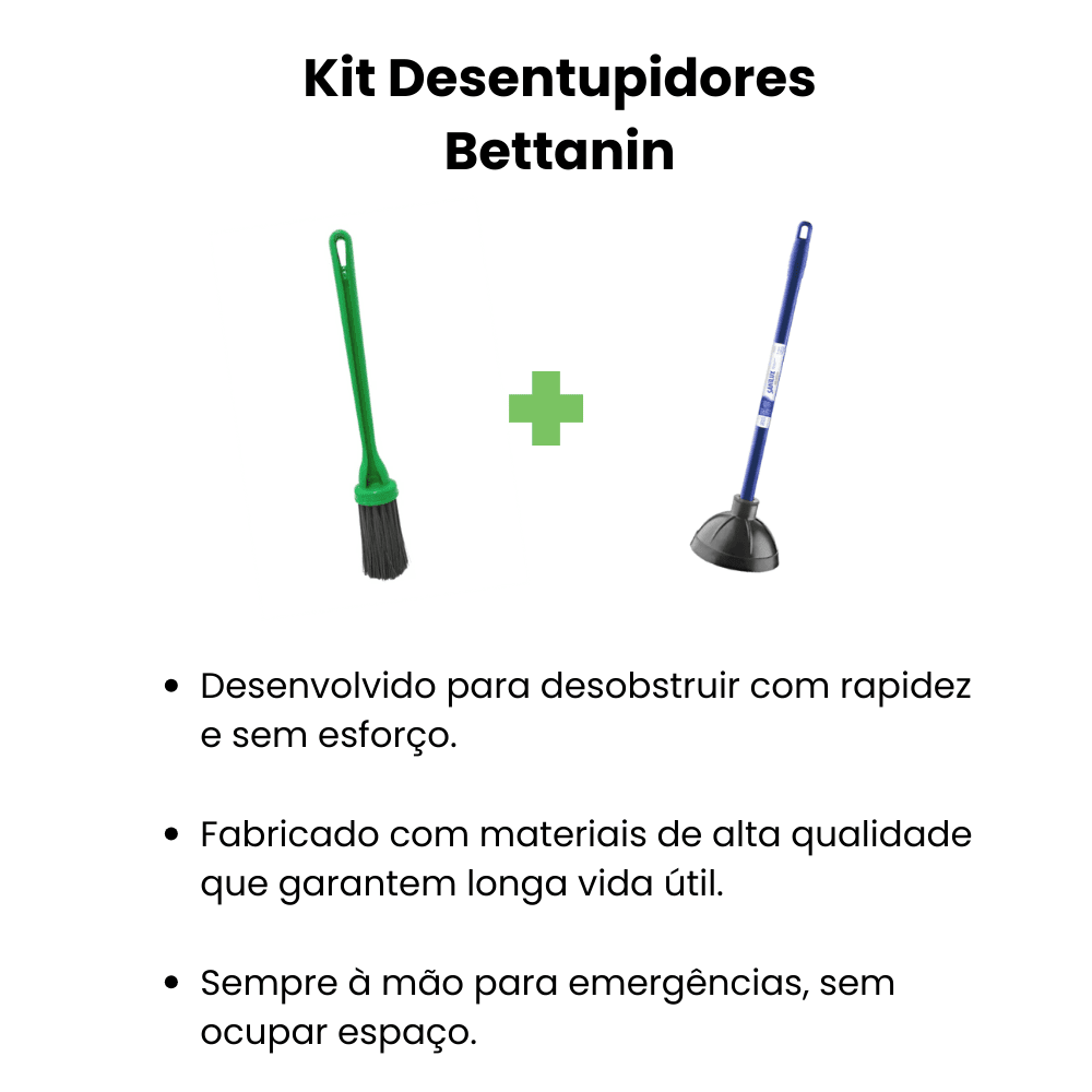 Kit Desentupidores Bettanin - e - dona