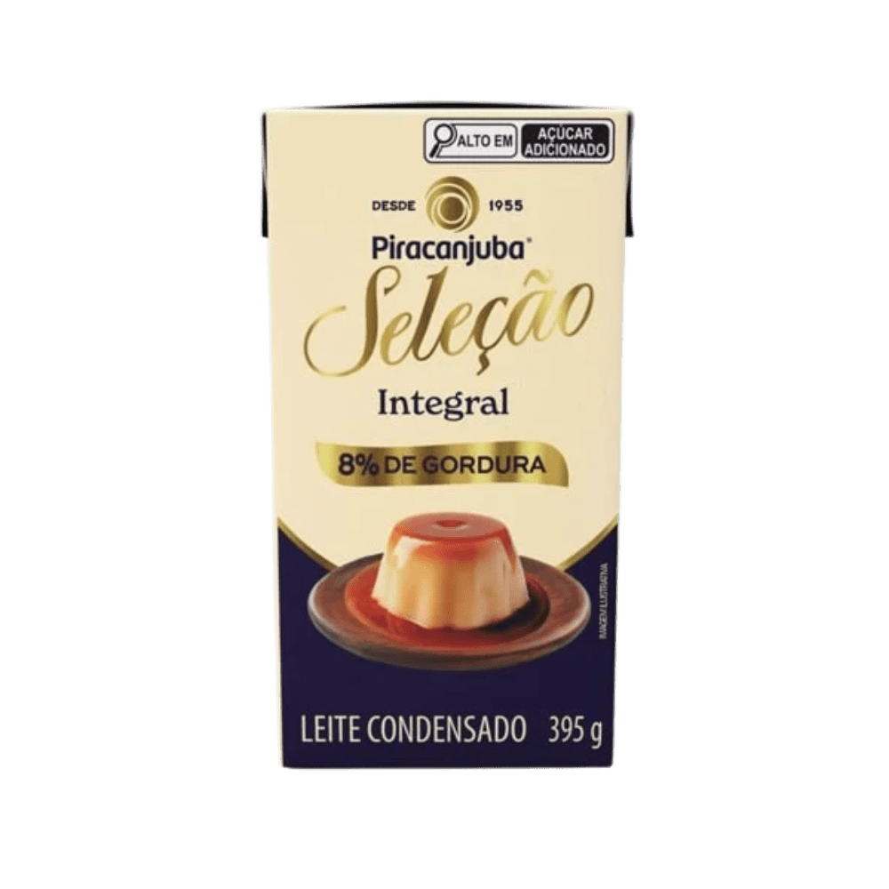 Leite Condensado 8% Piracanjuba 395g - e - dona
