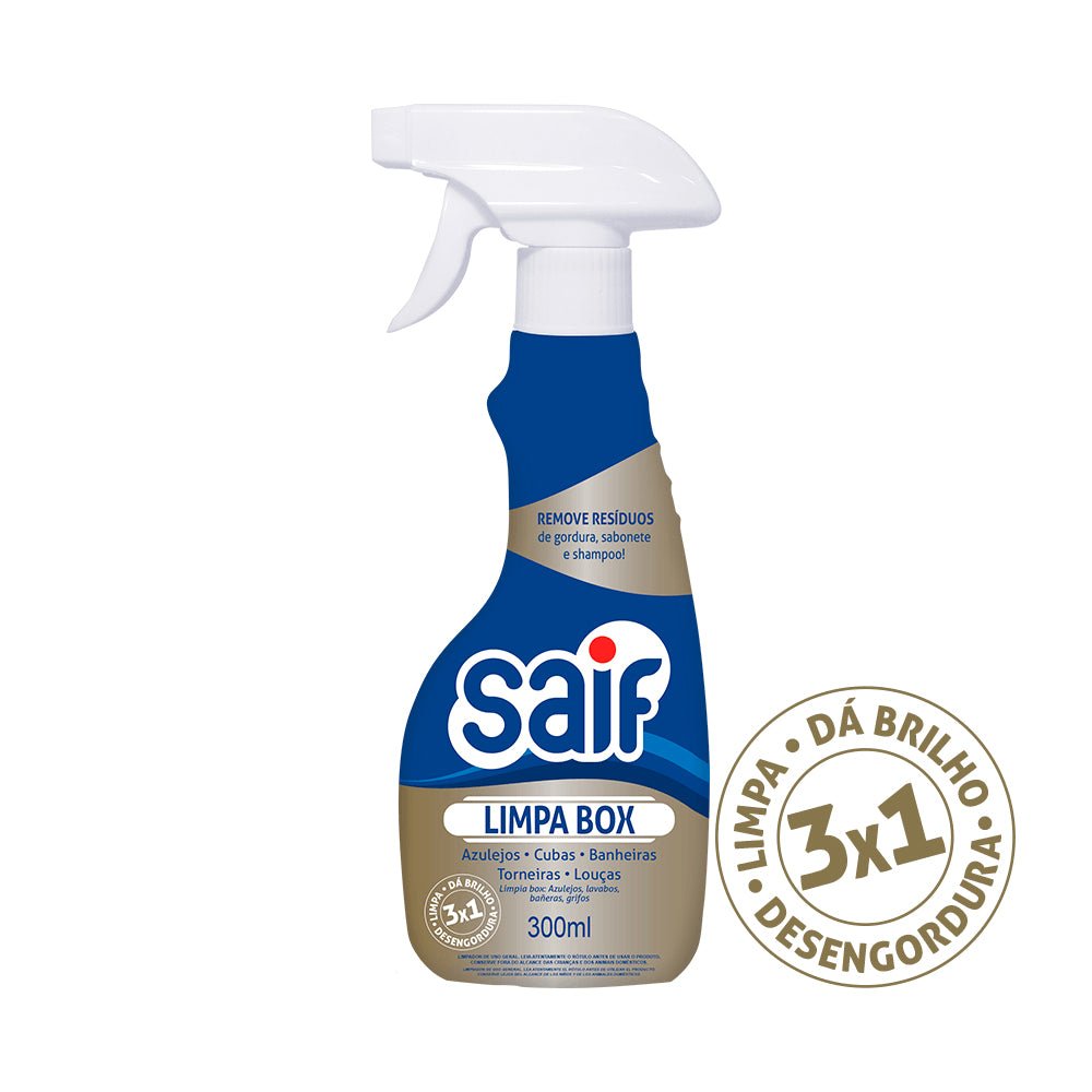 Limpa Box Gatilho 300ml Saif - e - dona
