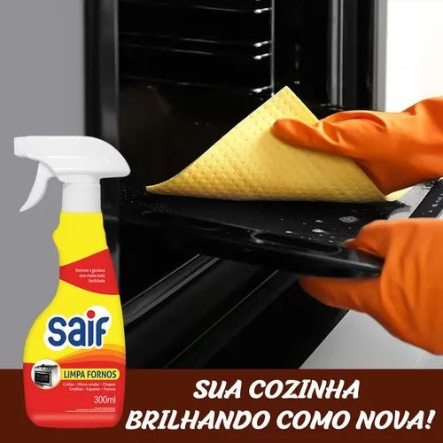 Limpa Fornos Gatilho 300ml Saif - e - dona