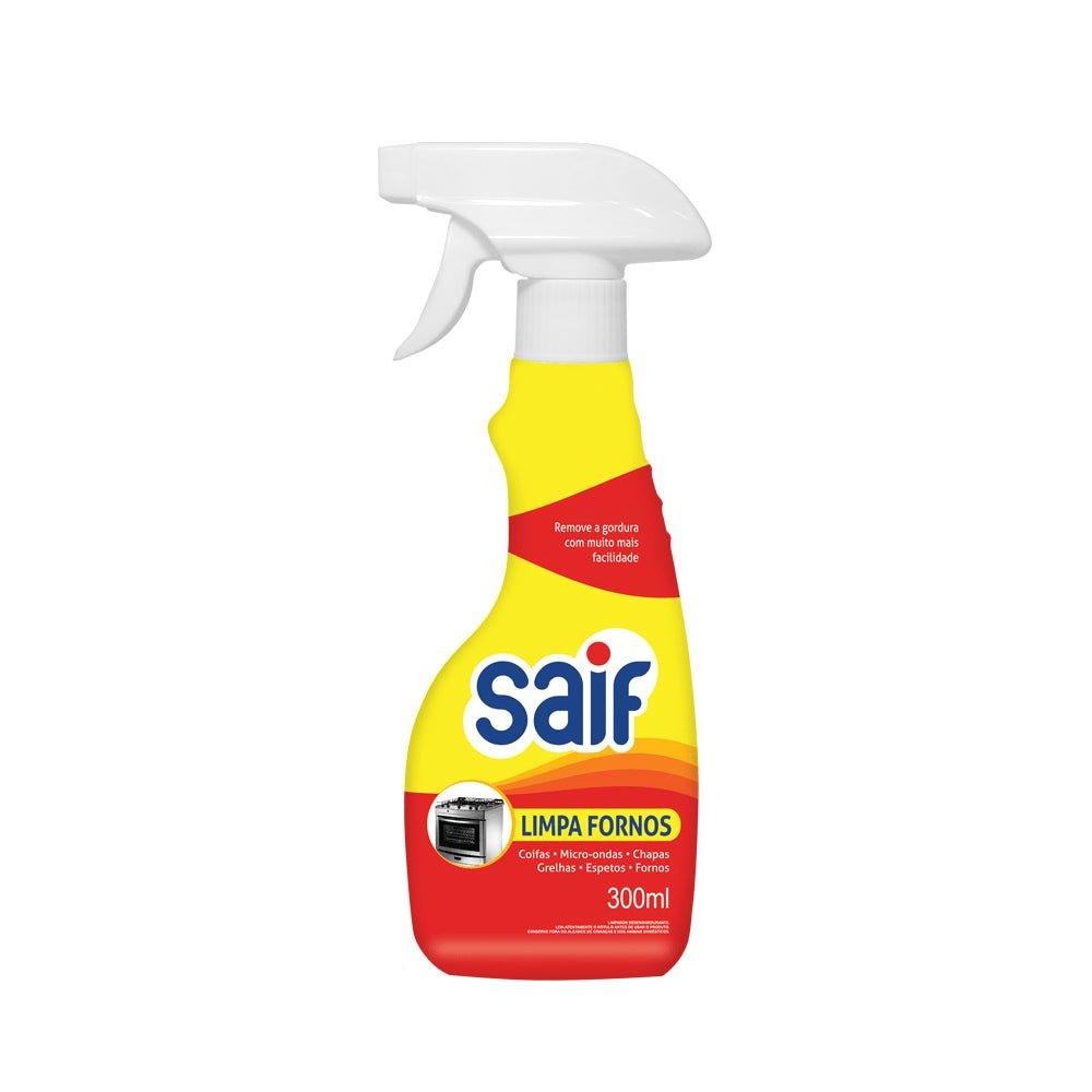 Limpa Fornos Gatilho 300ml Saif - e - dona