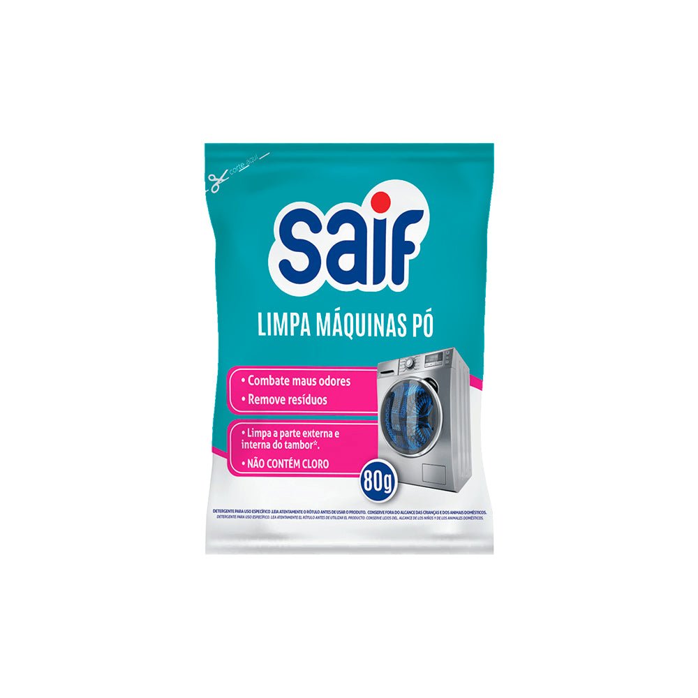 Limpa Máquinas Pó 80g Saif - e - dona