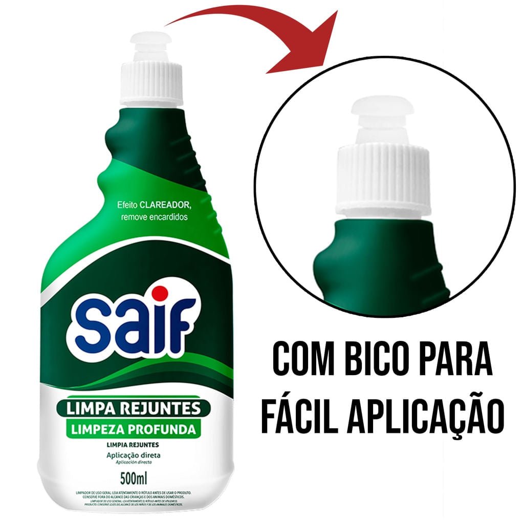 Limpa Rejuntes 500ml Saif - e - dona