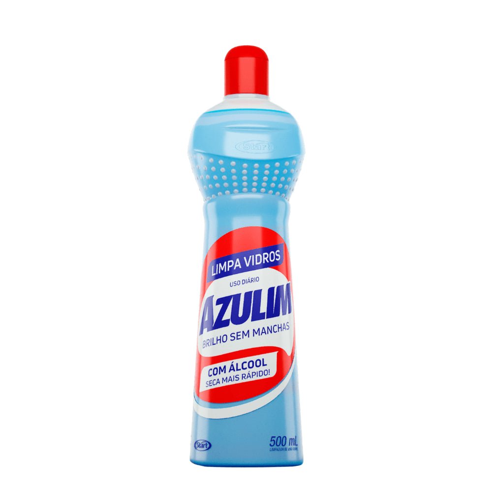 Limpa Vidro com Álcool Azulim 500ml - e - dona