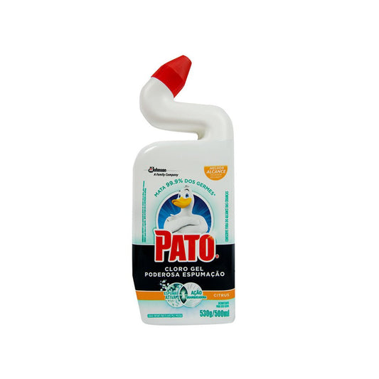 Limpador Desinfetante Sanitário Cloro Gel Espumação Pato 500ml - e - dona