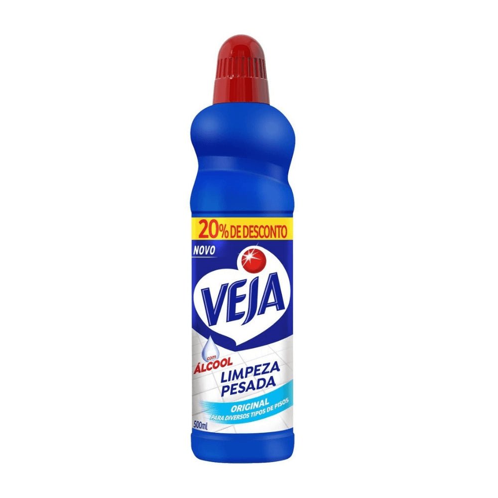 Limpador para Limpeza Pesada Original com Álcool Veja 500ml - e - dona
