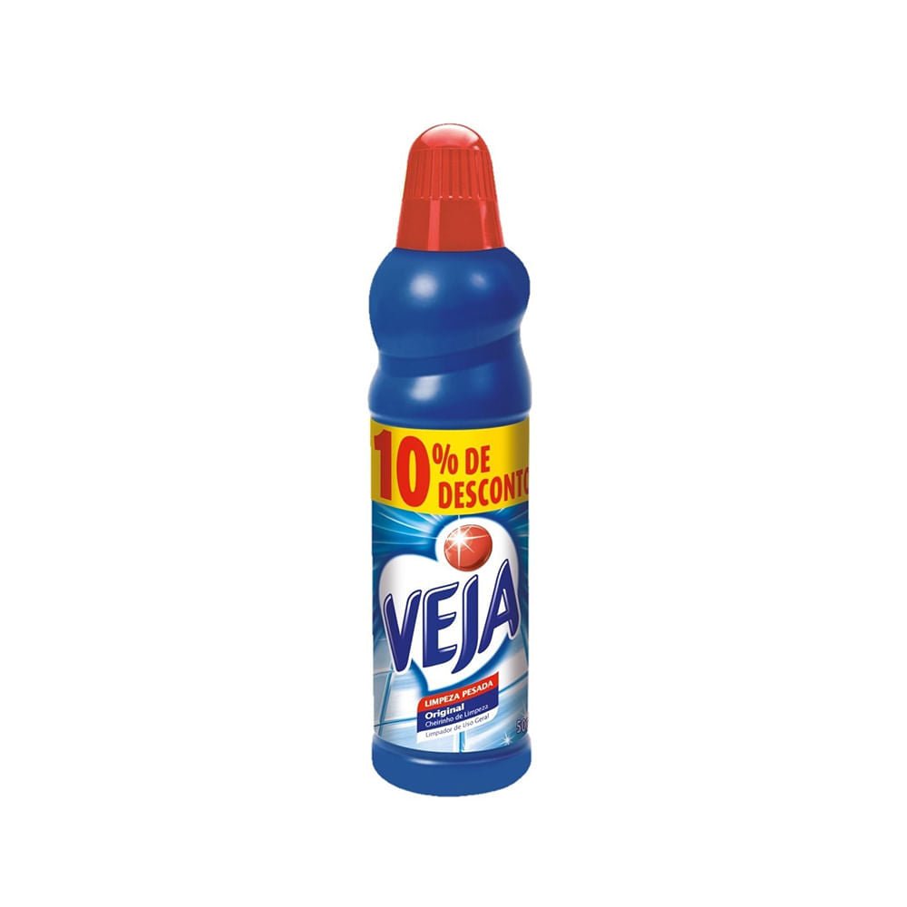Limpador para Limpeza Pesada Original com Álcool Veja 500ml - e - dona