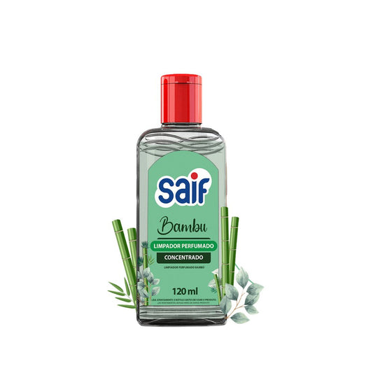 Limpador Perfumado Concentrado 120ml Bambu Saif - e - dona