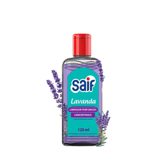 Limpador Perfumado Concentrado 120ml Lavanda Saif - e - dona