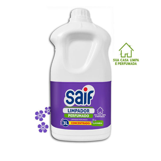 Limpador Perfumado Concentrado Lavanda 3L Saif - e - dona