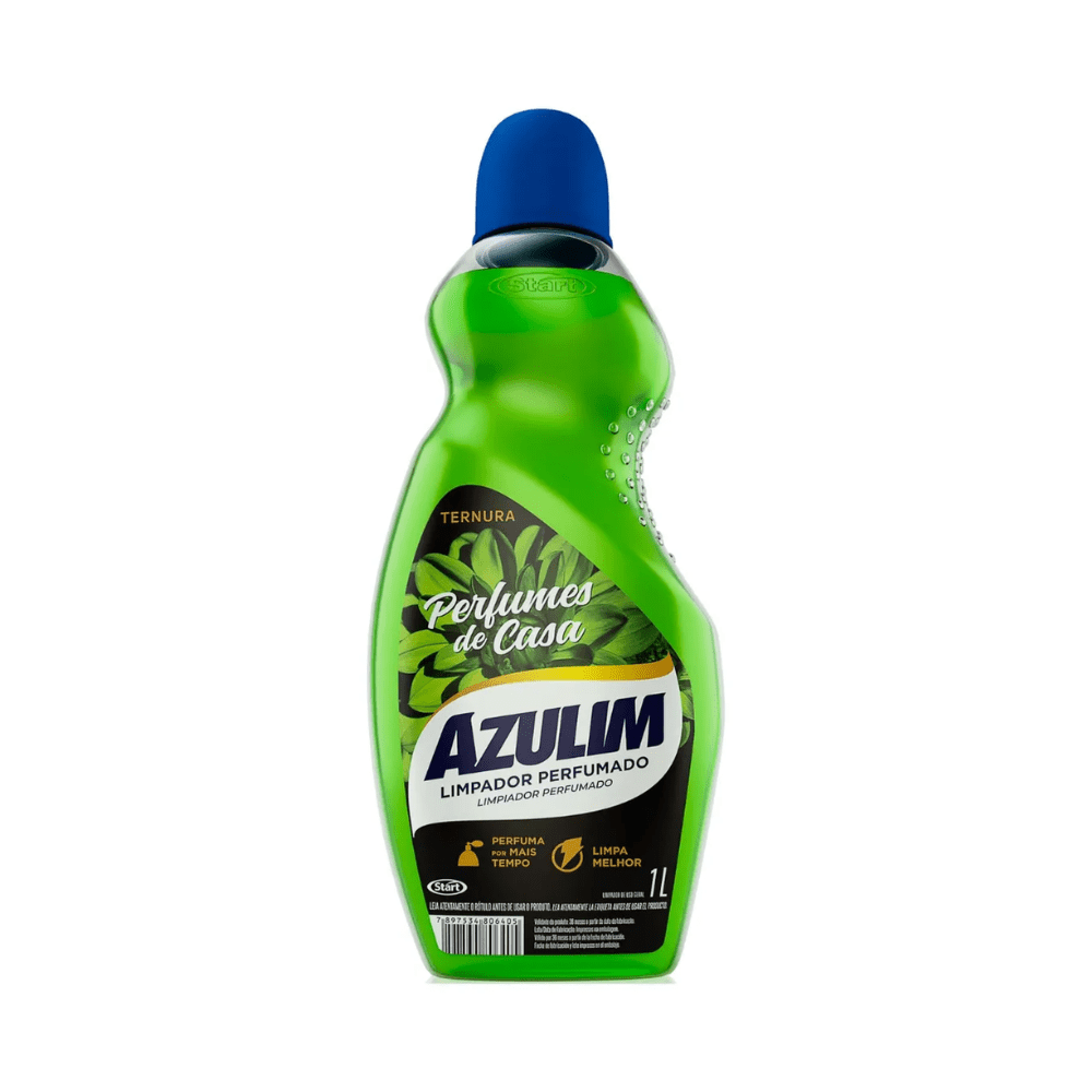 Limpador Perfumado Ternura Azulim 1 litro - e - dona