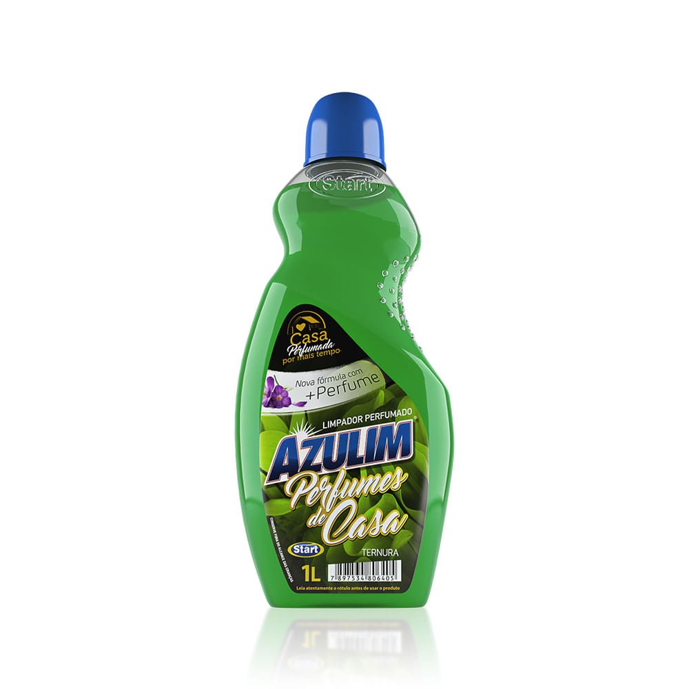 Limpador Perfumado Ternura Azulim 1 litro - e - dona