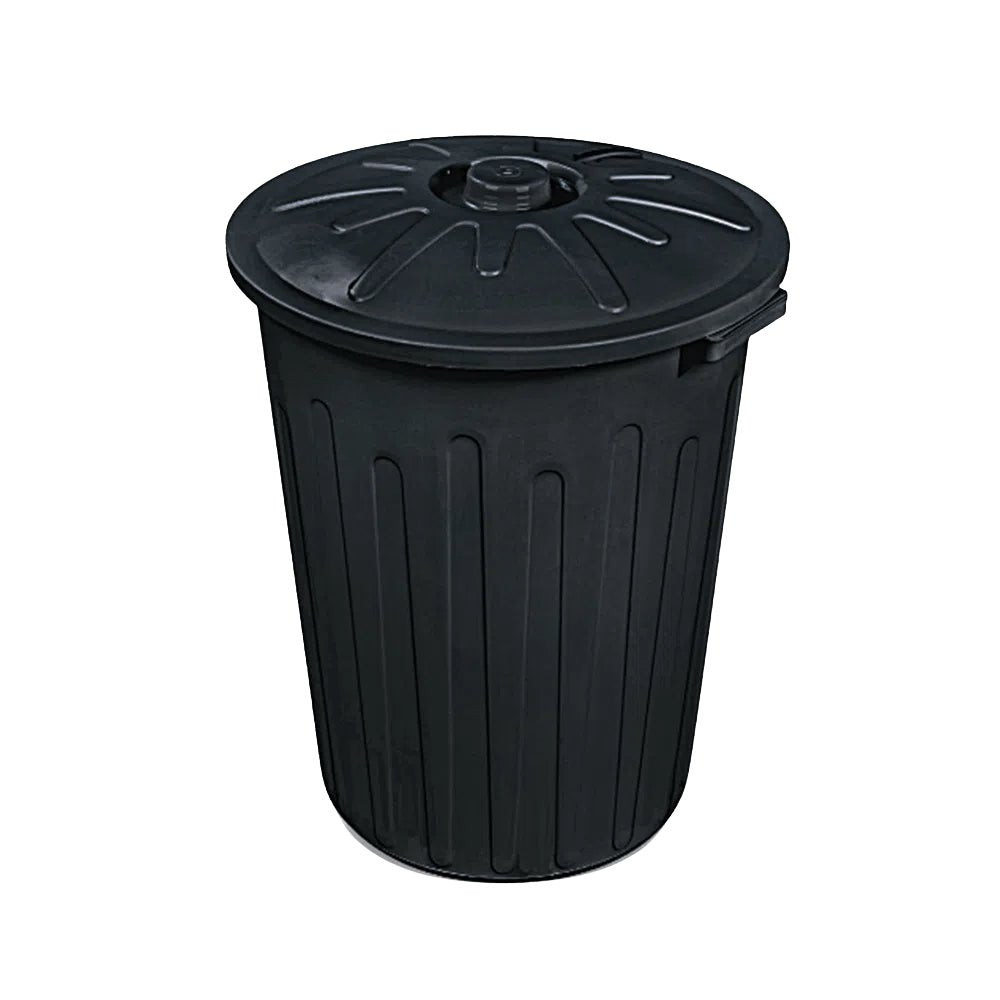 Lixeira 65L redonda com tampa para condomínios, coletas Arqplast Cores Diversas - e - dona