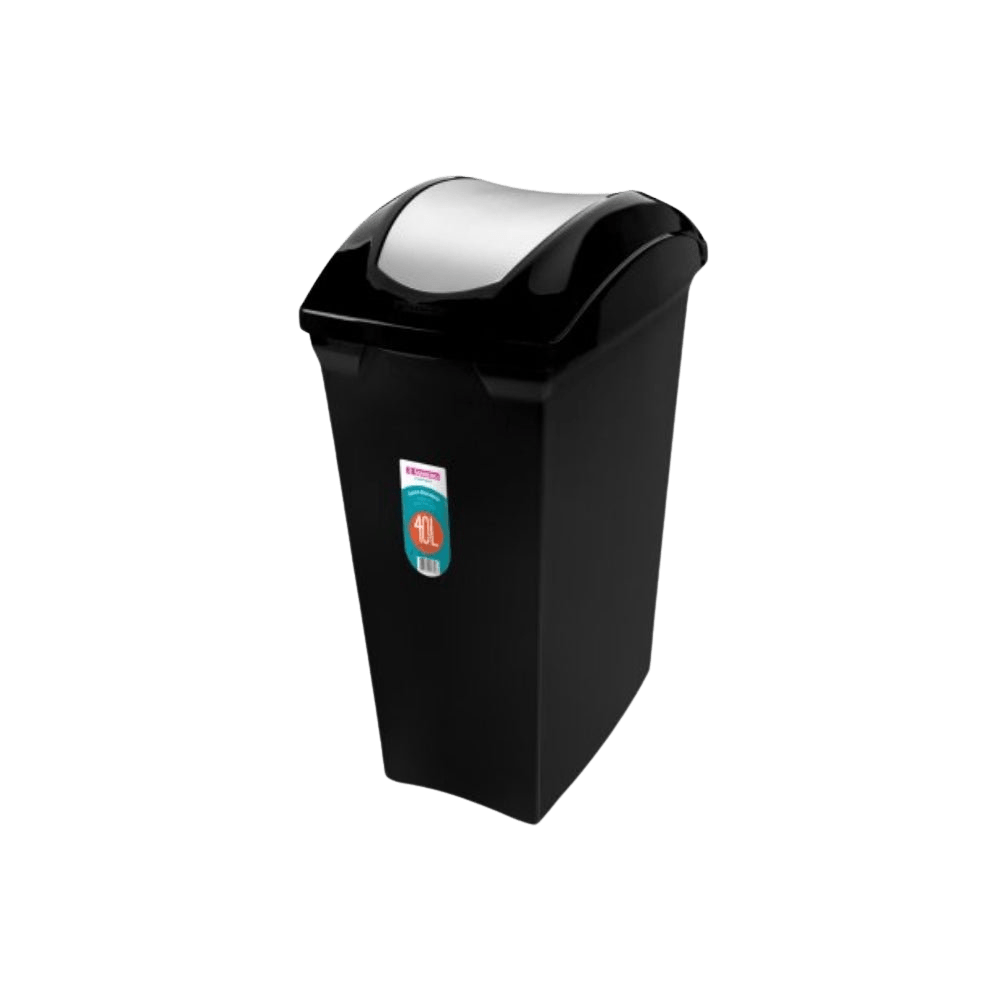 Lixeira Basculante Plástico 40 Litros Sanremo - e - dona