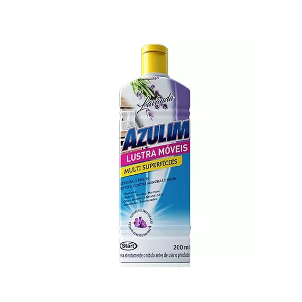 Lustra Móveis Lavanda Azulim 200ml - e - dona
