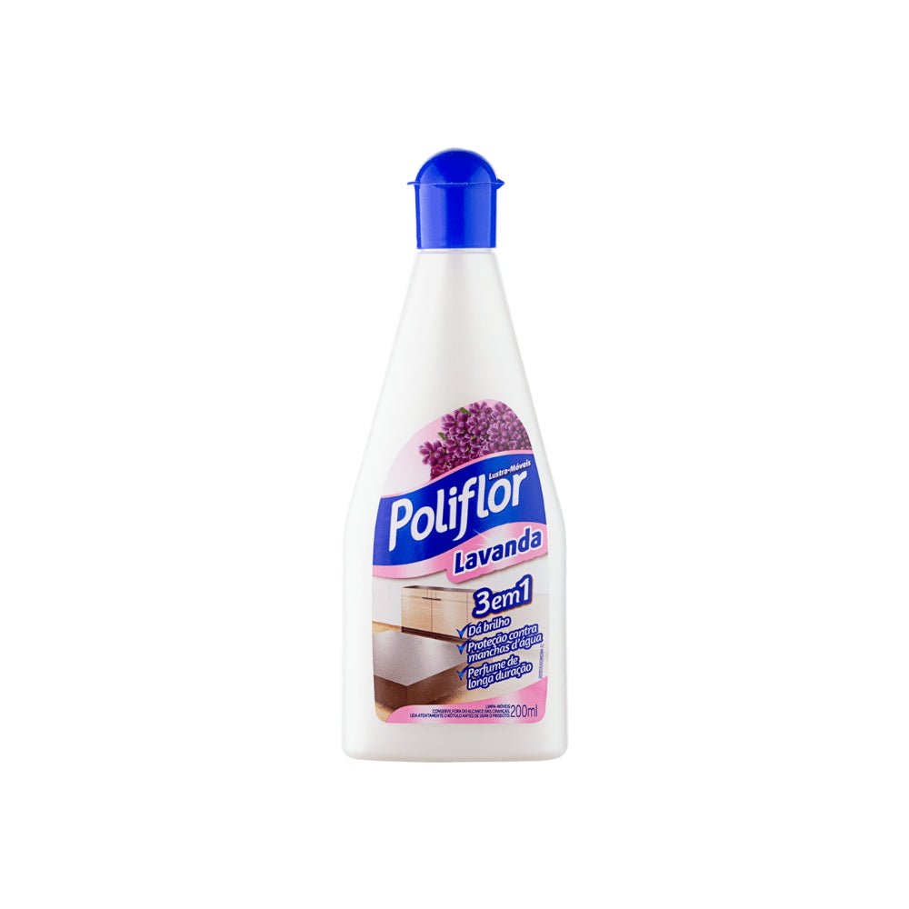 Lustra Móveis Lavanda Poliflor 200ml - e - dona