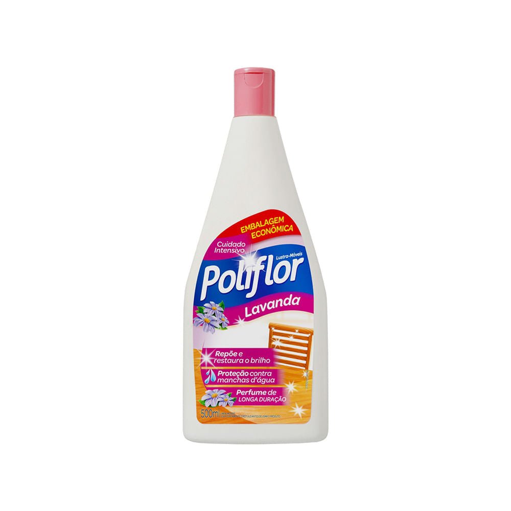 Lustra Móveis Lavanda Poliflor 500ml promocional - e - dona