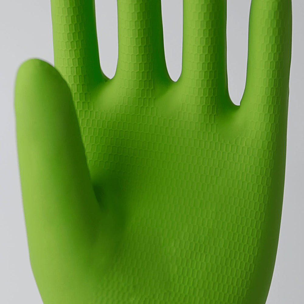Luva de látex Verde XG TOP Sanro CA 40045 para limpeza, higiene e trabalhos gerais - e - dona