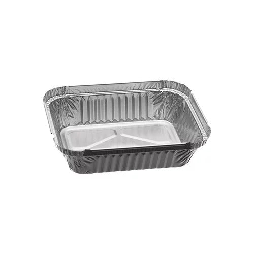 Marmitex De Alumínio Retangular 225ml Bricoflex - e - dona