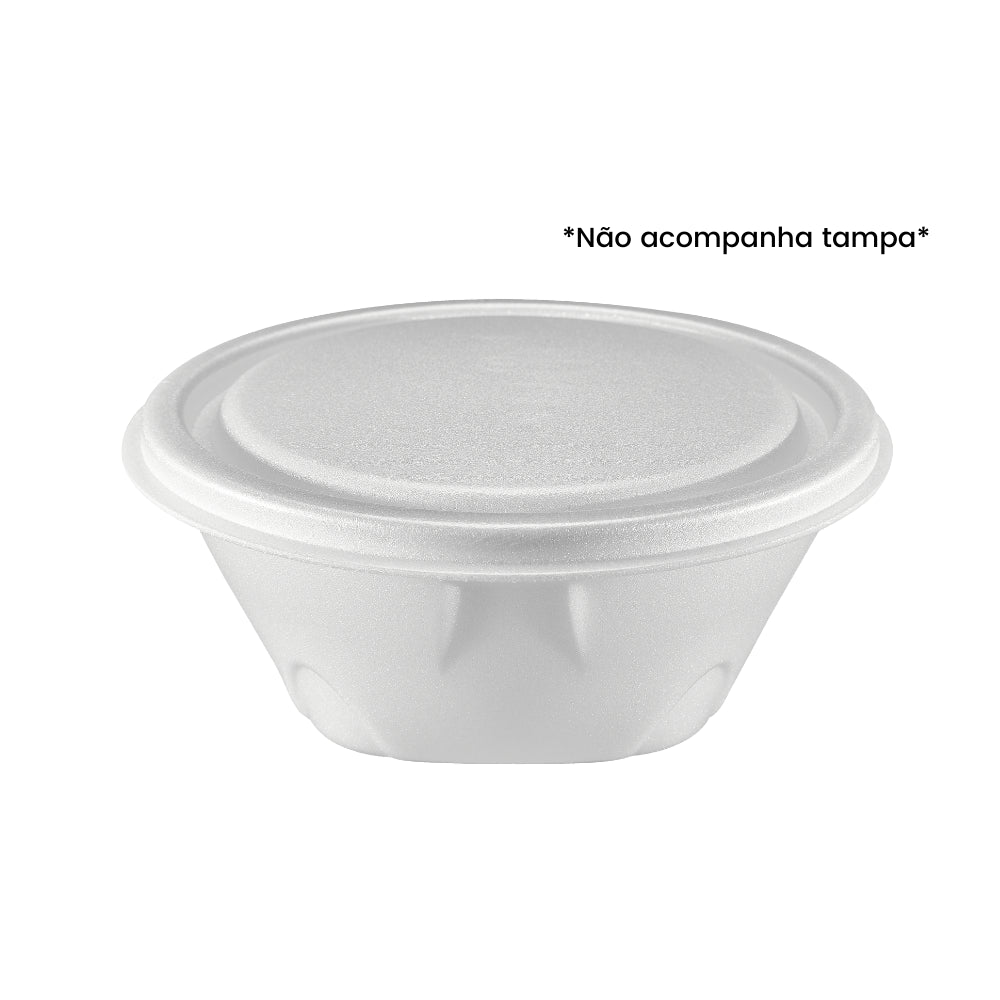 Marmitex de Isopor 1.100ml sem tampa Bom Apetite com 100 unidades - e - dona