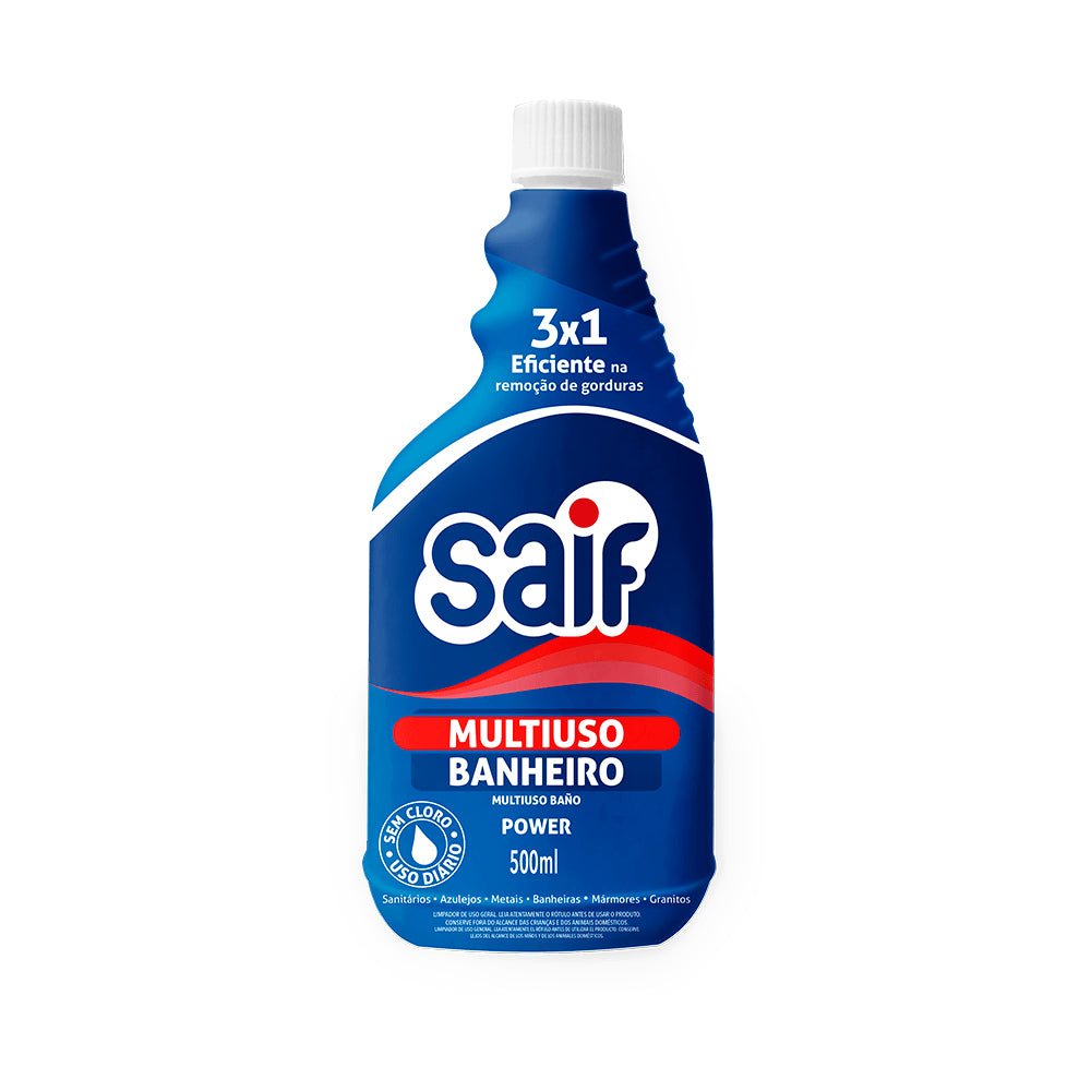 Multiuso Banheiro Refil 500ml Saif - e - dona