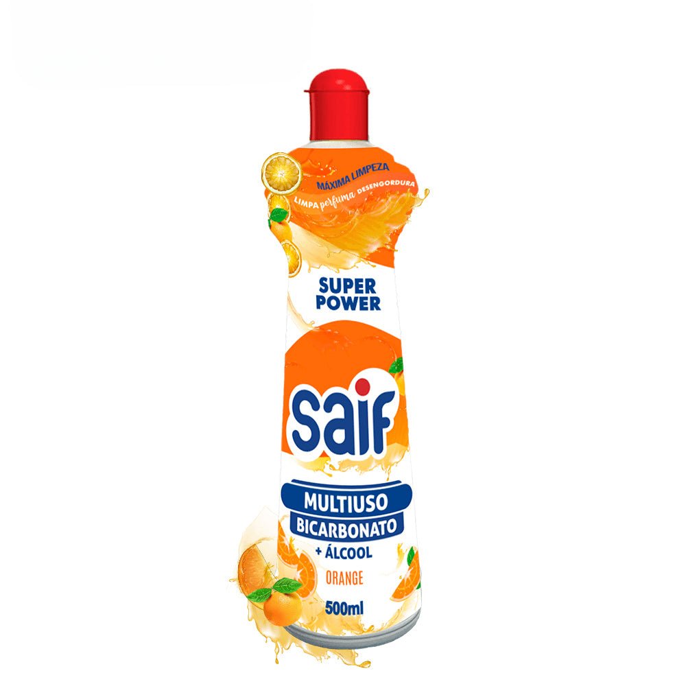 Multiuso Bicarbonato + Álcool Saif 500ml - e - dona