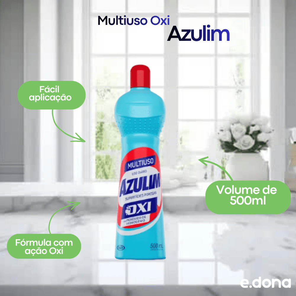 Multiuso Oxi Azulim 500ml - e - dona