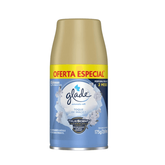 Odorizador de Ambiente Glade Refil Toque de Maciez 269ml - e - dona