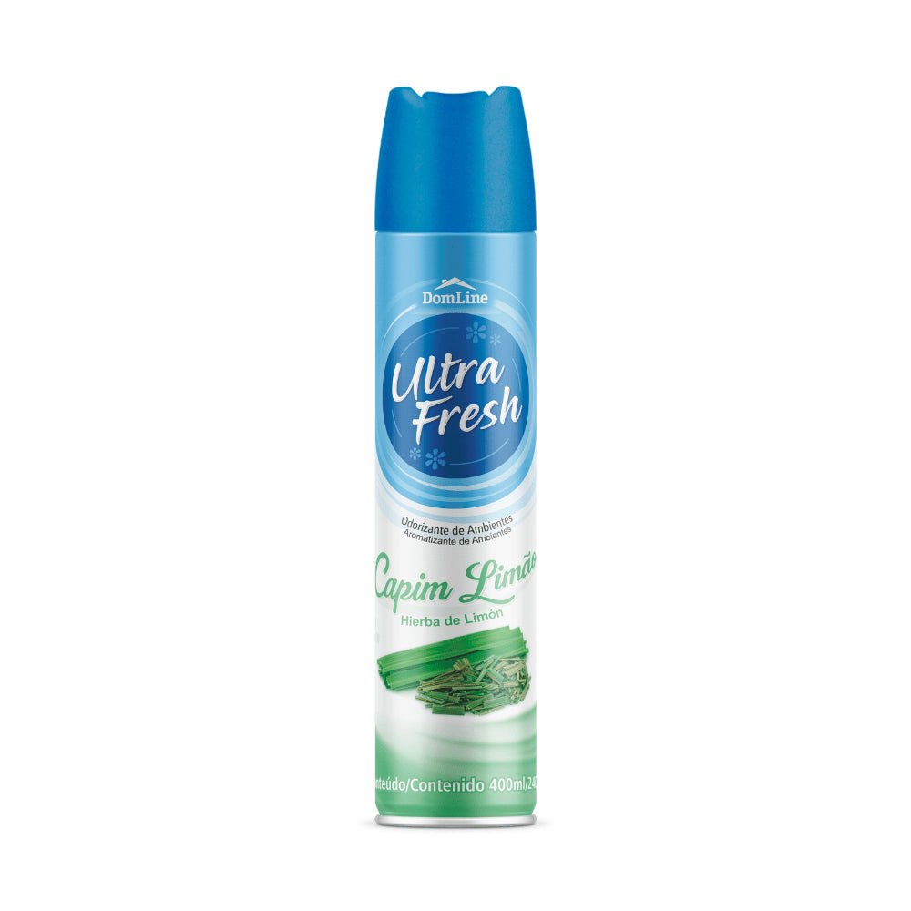 Odorizador de Ar Capim Limão Ultra Fresh 400ml - e - dona