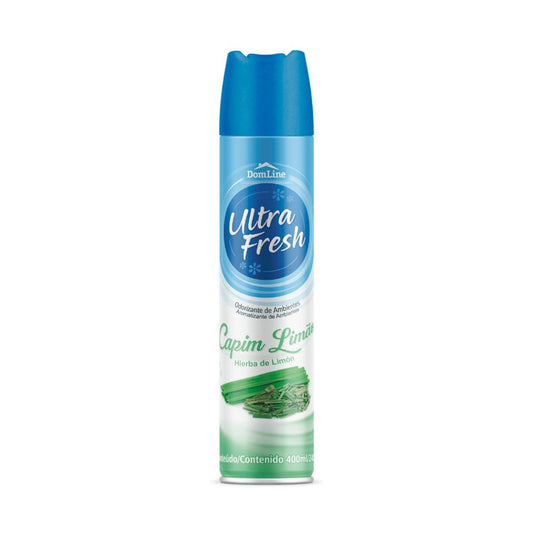 Odorizador de Ar Capim Limão Ultra Fresh 400ml - e - dona