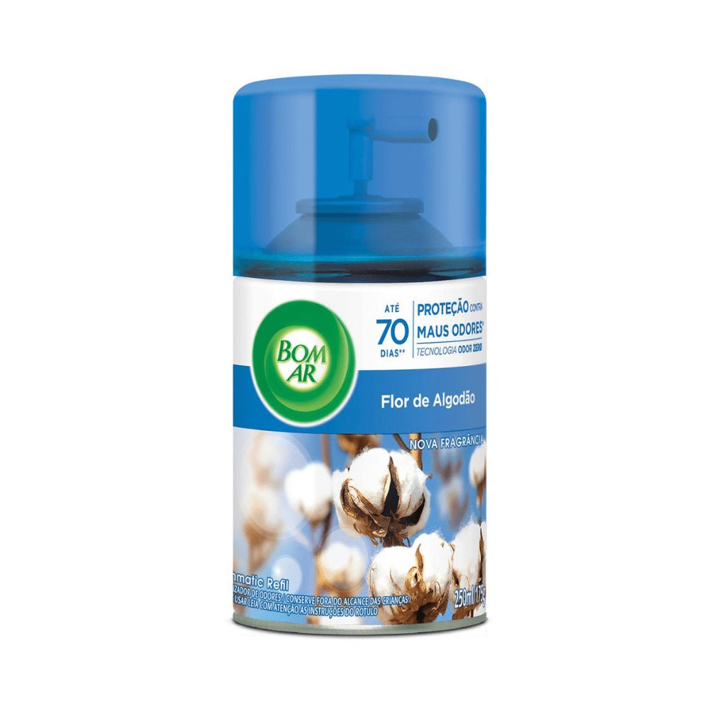 Odorizador de Ar Flor de Algodão Freshmatic refil 250ml - e - dona