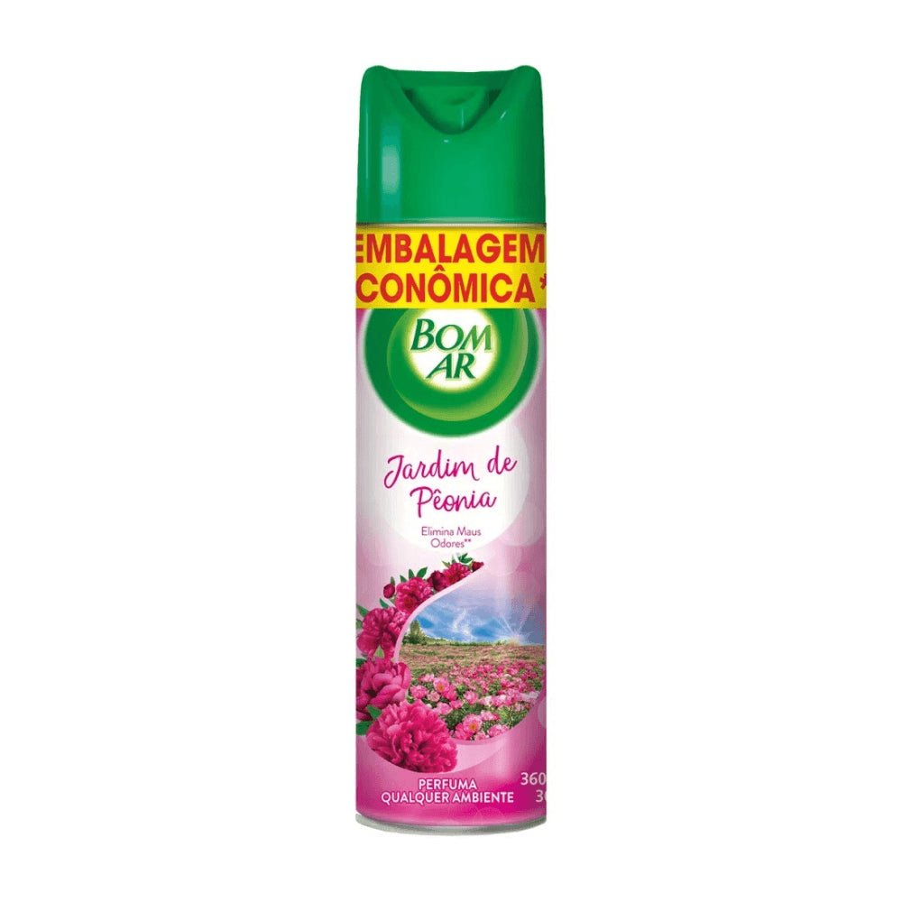 Odorizador de Ar Jardim de Peônia Bom Ar 360ml - e - dona