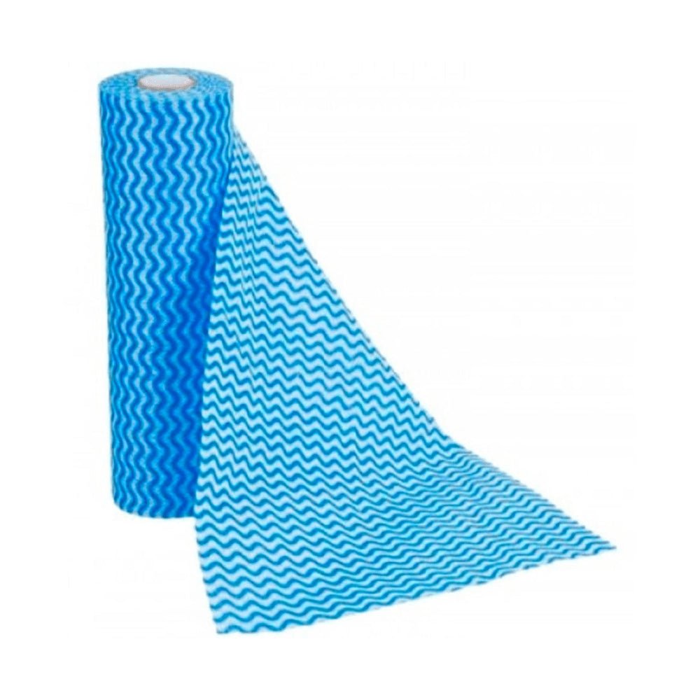 Pano Bobina 28x25m Azul Life Clean com 50 panos - e - dona