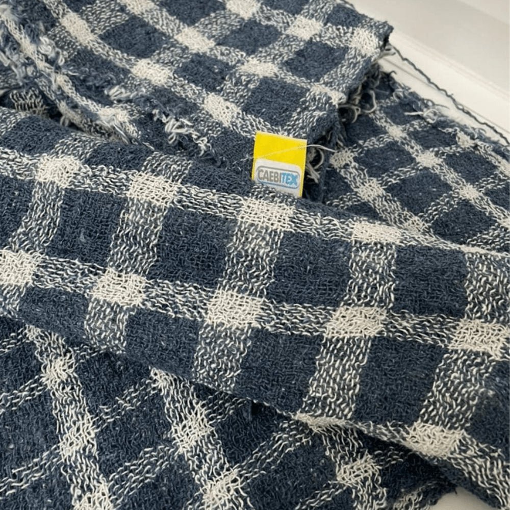 Pano de Chão Xadrez 40x62cm 75g Caebi com 6 unidades - e - dona