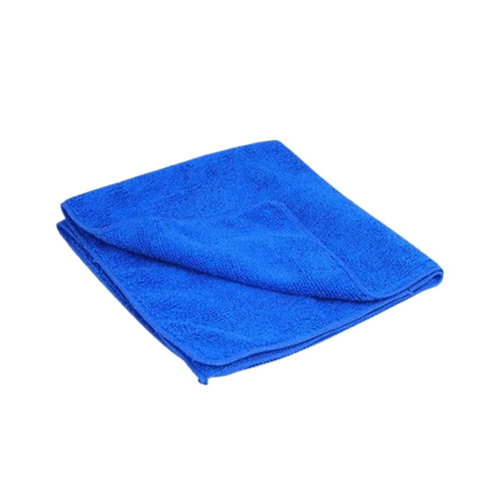 Pano de microfibra Azul 30x40 Fortfio com 3 unidades - e - dona