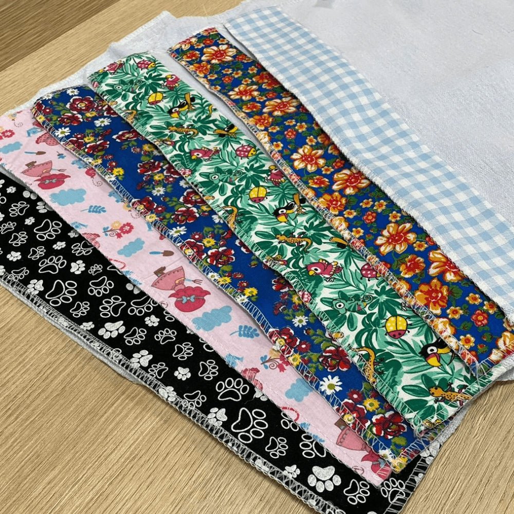 Pano de Prato Barrado 42x62cm Dona Sinhá com 6 unidades - e - dona
