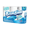 Papel Higiênico Folha Dupla Bambino com 12 rolos de 20 metros