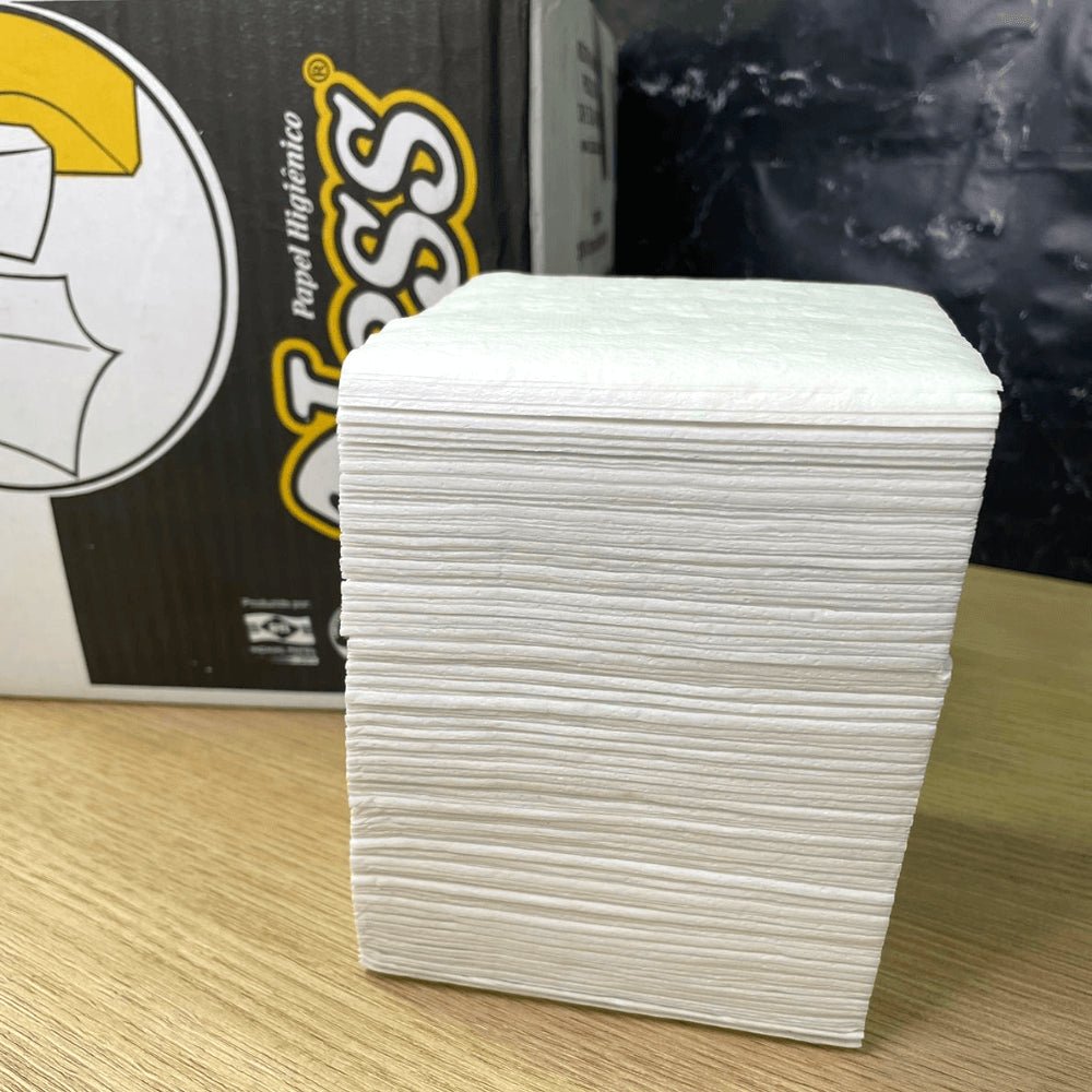 Papel Higiênico Interfolhado Cai - Cai folha dupla Ness com 6.000 folhas - e - dona