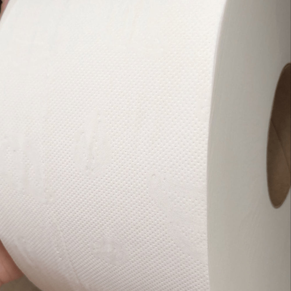 Papel Higiênico Rolão 100% celulose Folha dupla Renova 8 rolos de 250 metros Ótima absorção e Maciez, Ideal para Uso Institucional - e - dona
