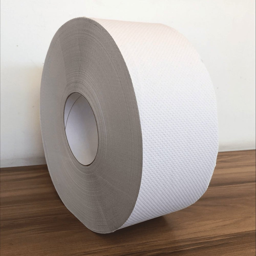 Papel Higiênico Rolão 100%celulose Folha Dupla Baby 8 rolos de 250 metros - e - dona