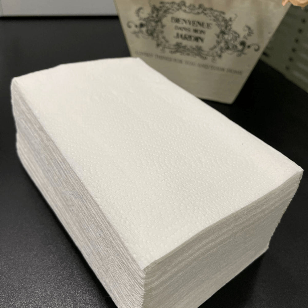 Papel Interfolha 100% celulose 20x21cm 2 dobras folha simples Toppel - e - dona