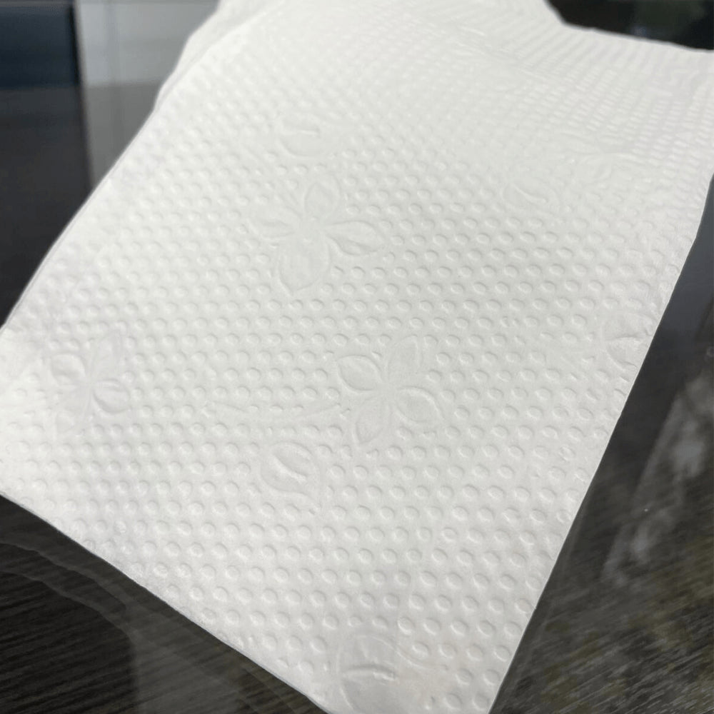 Papel Interfolha 100% celulose 21x21cm 2 dobras folha simples Status com 1.000 folhas - e - dona