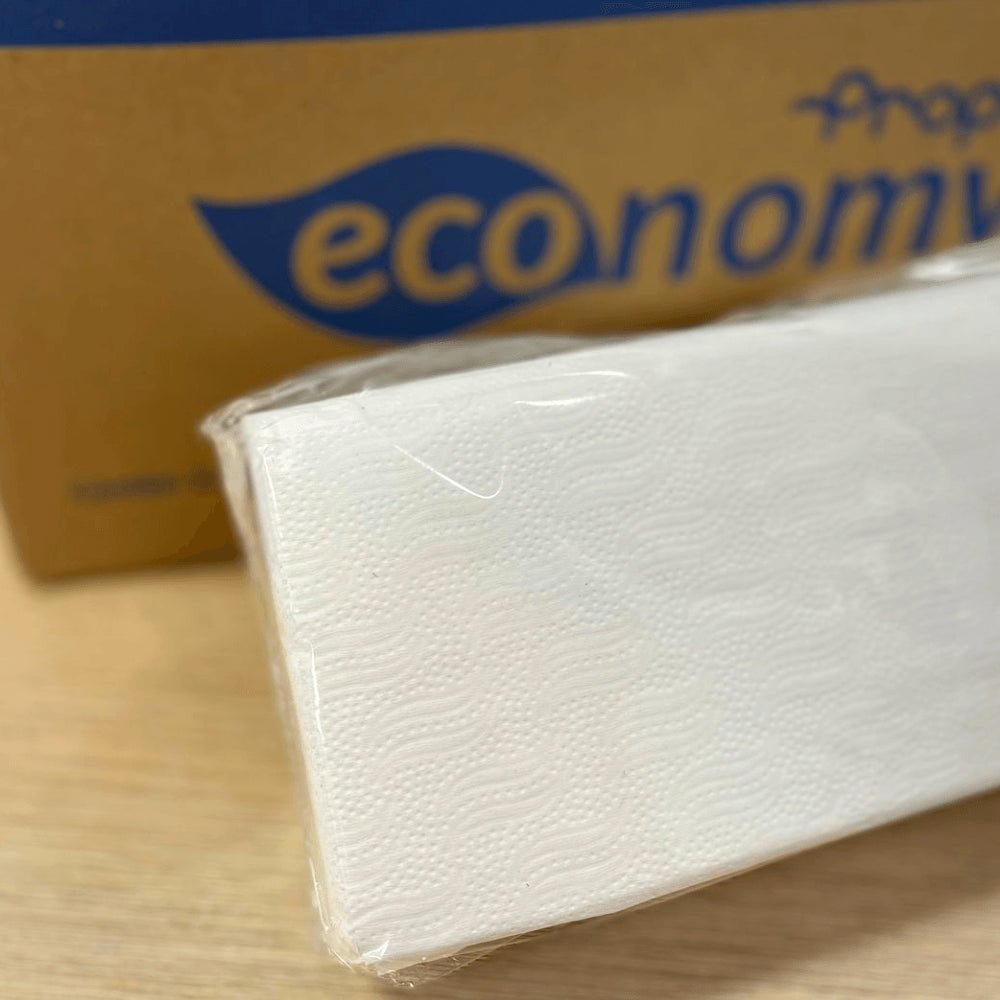Papel Interfolha 100% celulose 22x20,7cm 2 dobras folha simples Propel Economy com 2.000 folhas - e - dona