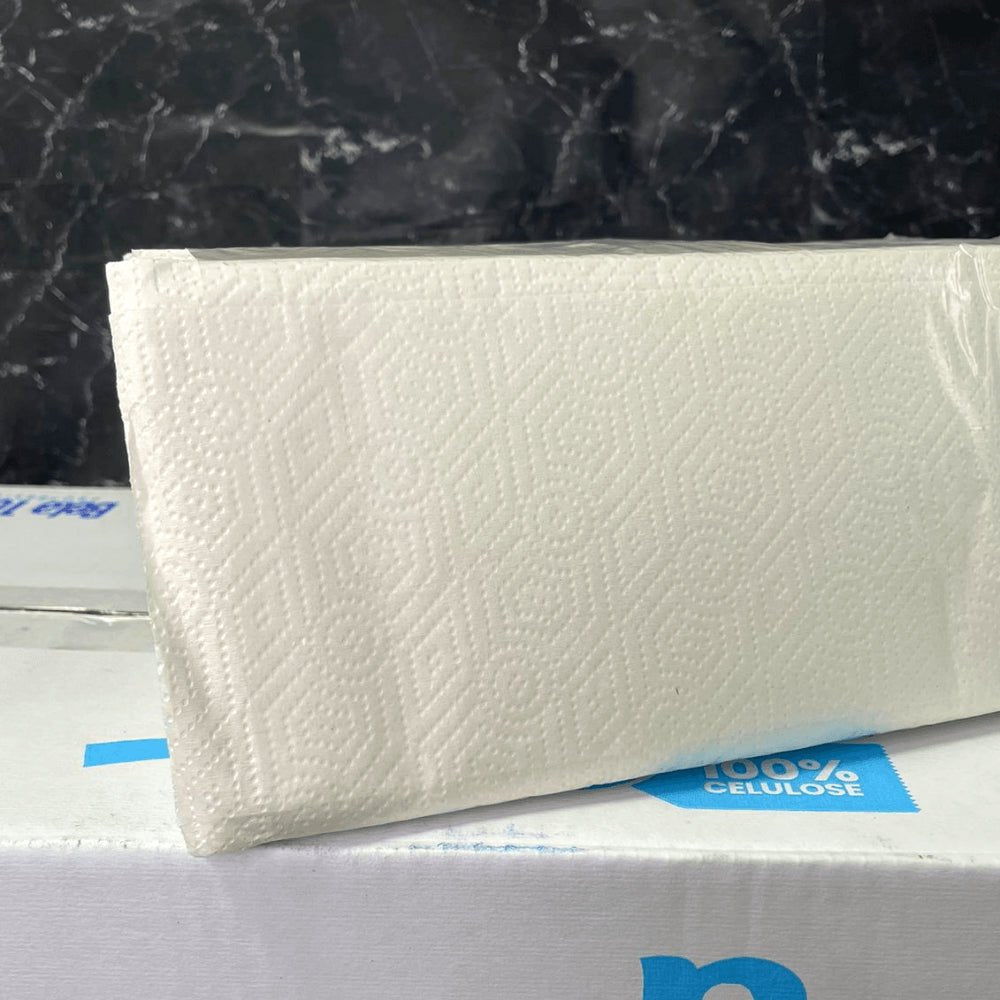 Papel Interfolha 100% celulose 23x21cm 2 dobras folha simples Baby com 2.000 folhas - e - dona