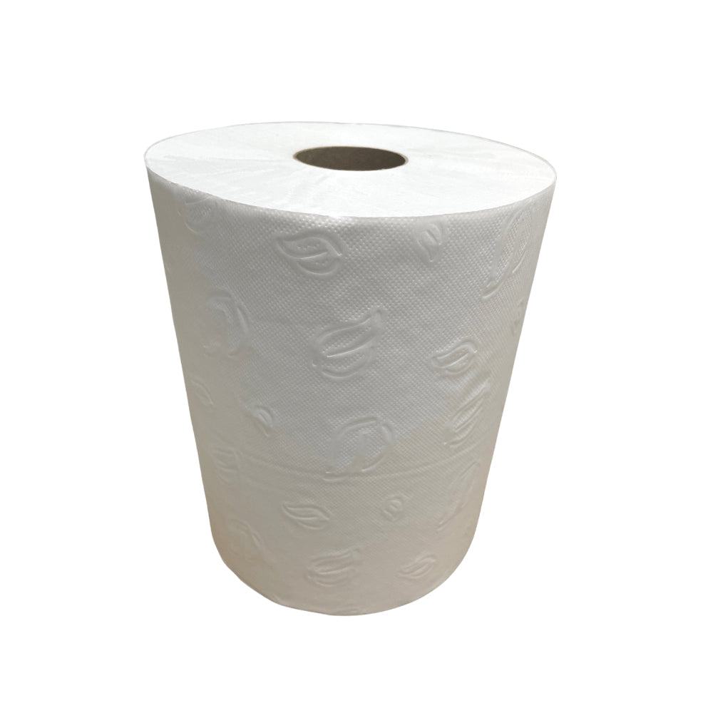 Papel Toalha Bobina 100% celulose 24gr Ipel Indal com 6 rolos de 200 metros - e - dona