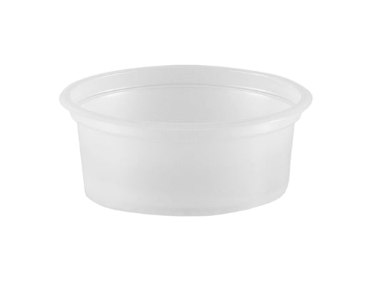 Pote 75ml P - 03 Translúcido Liso sem tampa Copaza PS com 1.500 unidades - e - dona