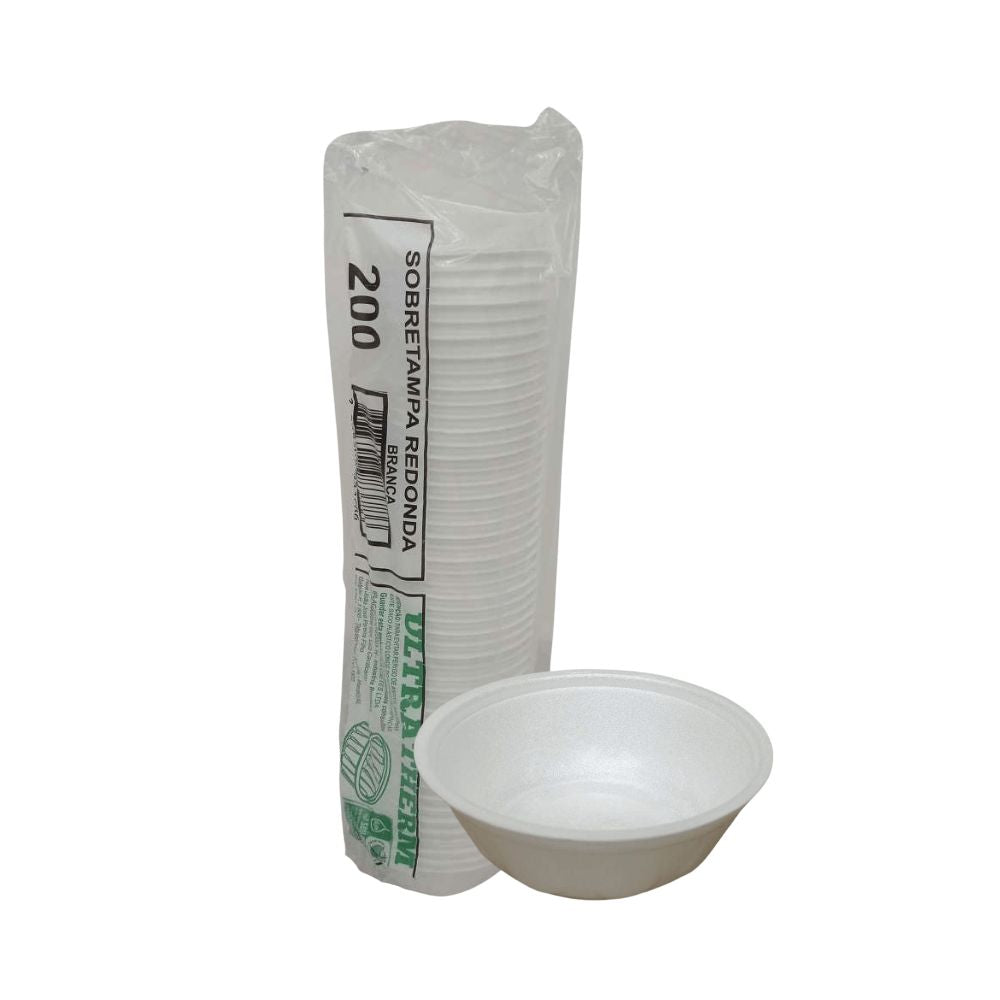 Pote de Isopor 200ml MR200 Ultratherm com 400 unidades - e - dona
