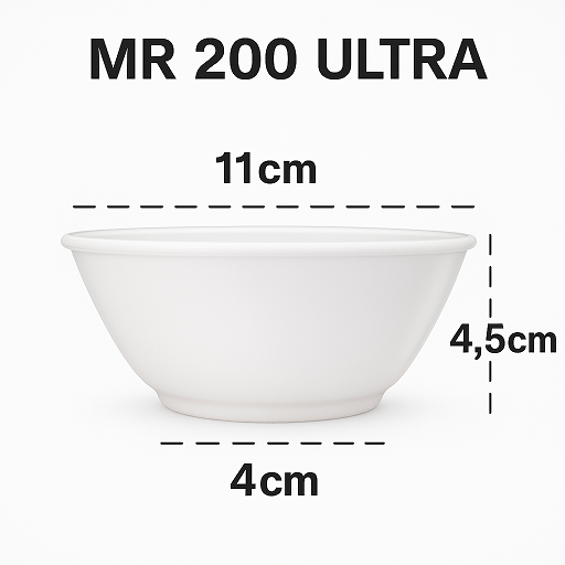 Pote de Isopor 200ml MR200 Ultratherm com 50 unidades - e - dona