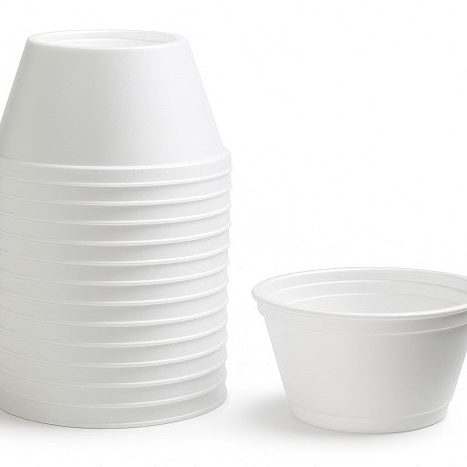 Pote de Isopor 240ml Ultratherm com 25 unidades - e - dona