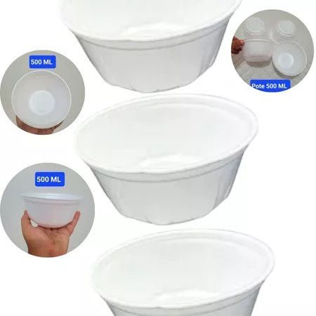 Pote de Isopor 500ml MR500 Ultratherm com 50 unidades - e - dona